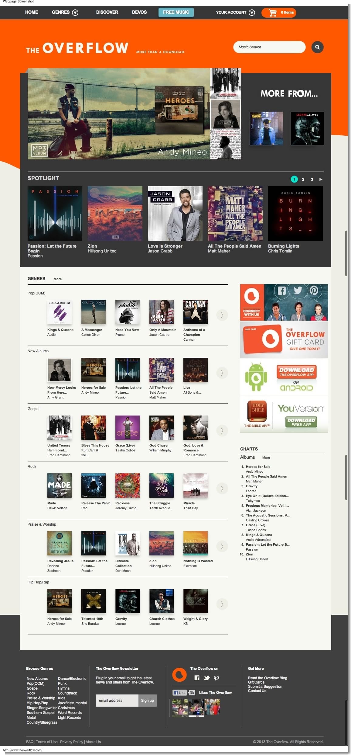 The Overflow Drupal CMS by Azence