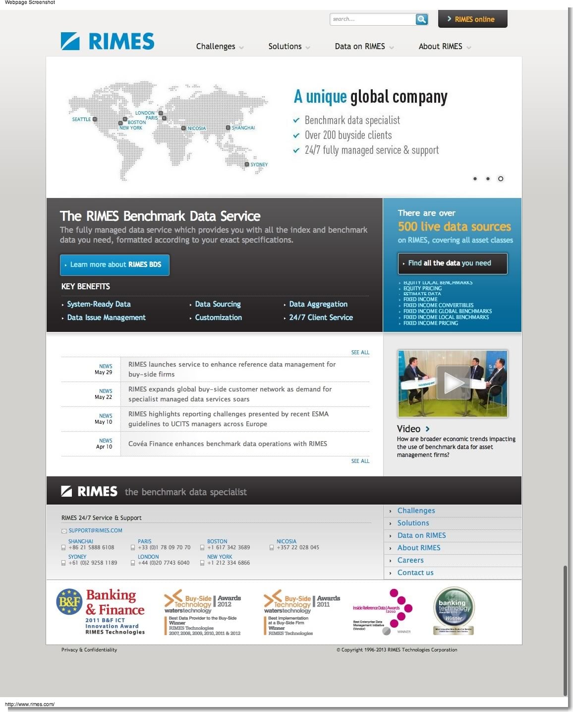 RIMES Drupal CMS by Azence