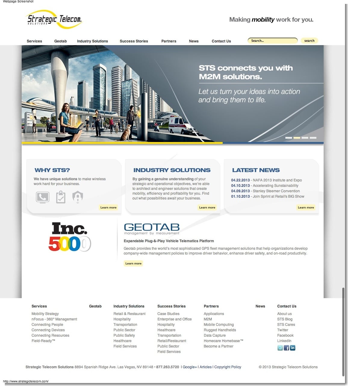 Strategic Telecom Drupal CMS by Azence