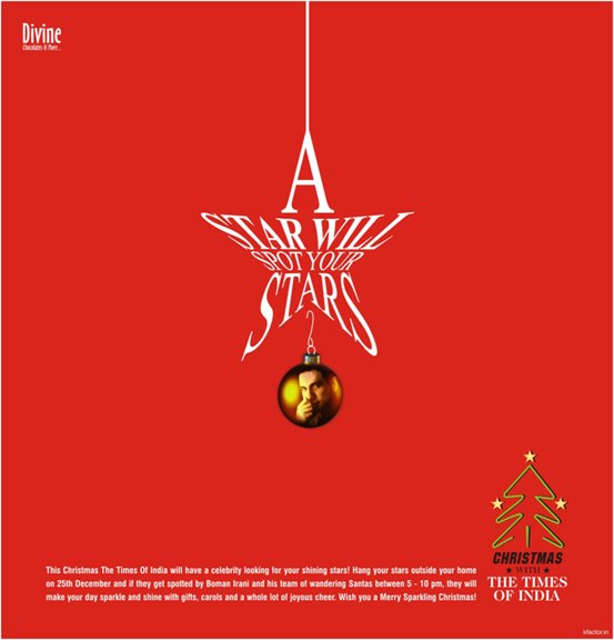 Christmas Campaign created by Azence