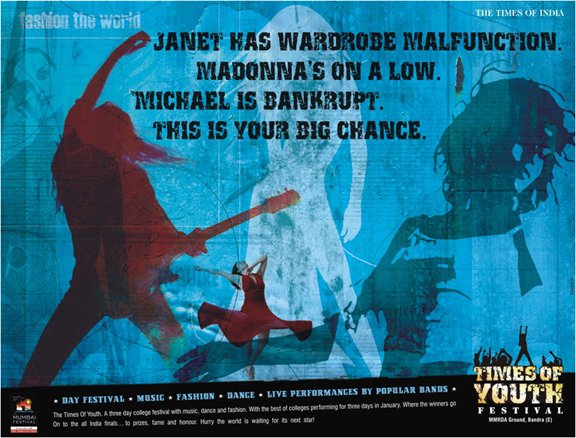 Know our designer who built advertising campaign for Times Of Youth Festival